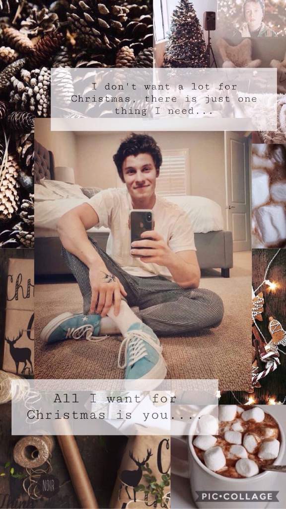I Ve Noticed There Aren T Much Christmas Wallpaper On Shawn So