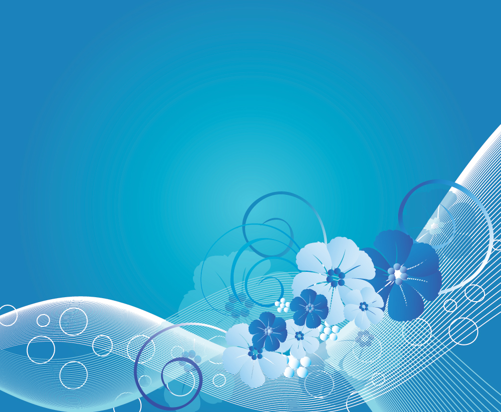 This is the Blue Flower Design background image You can use