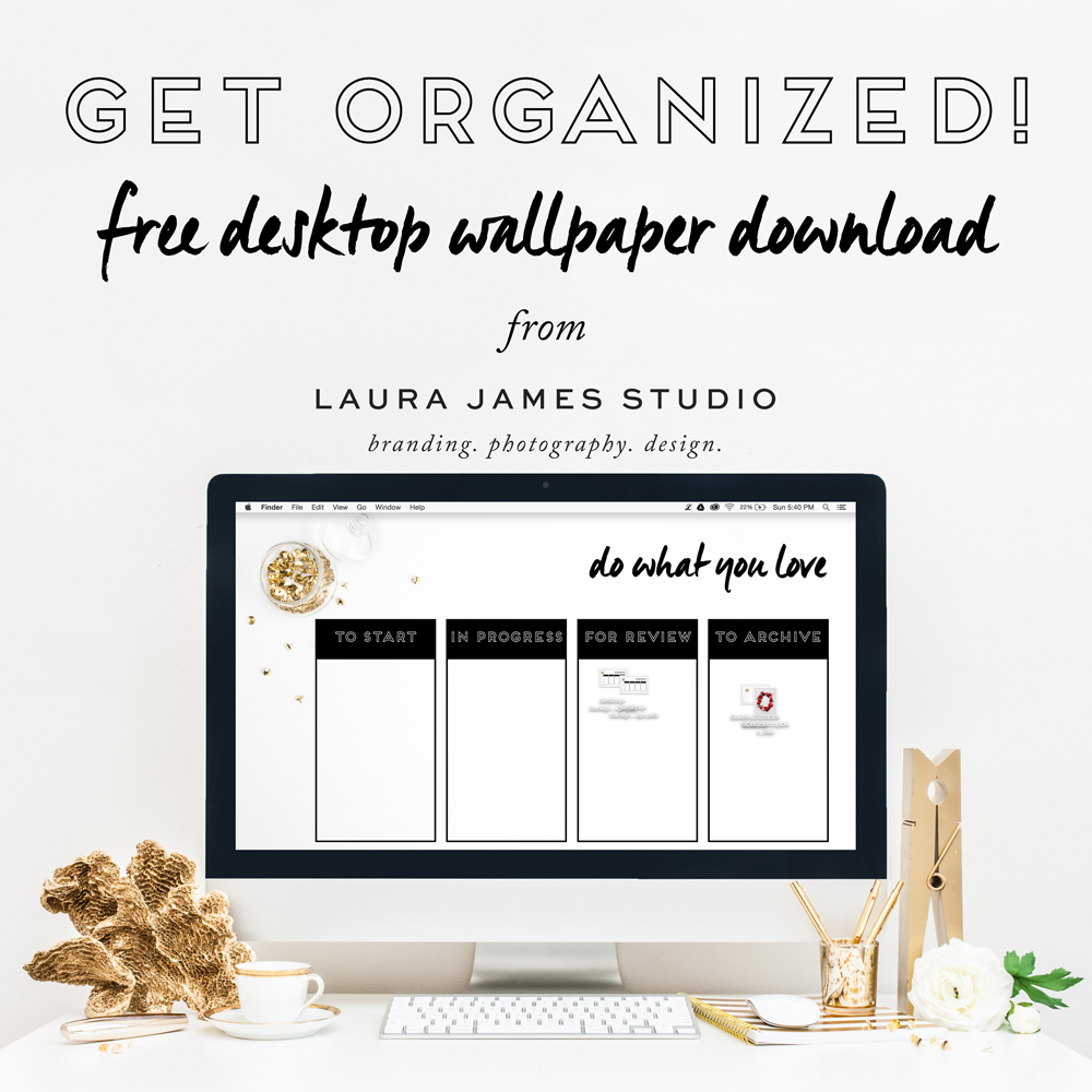 Take Control Of That Desktop Clutter Laura James Studio