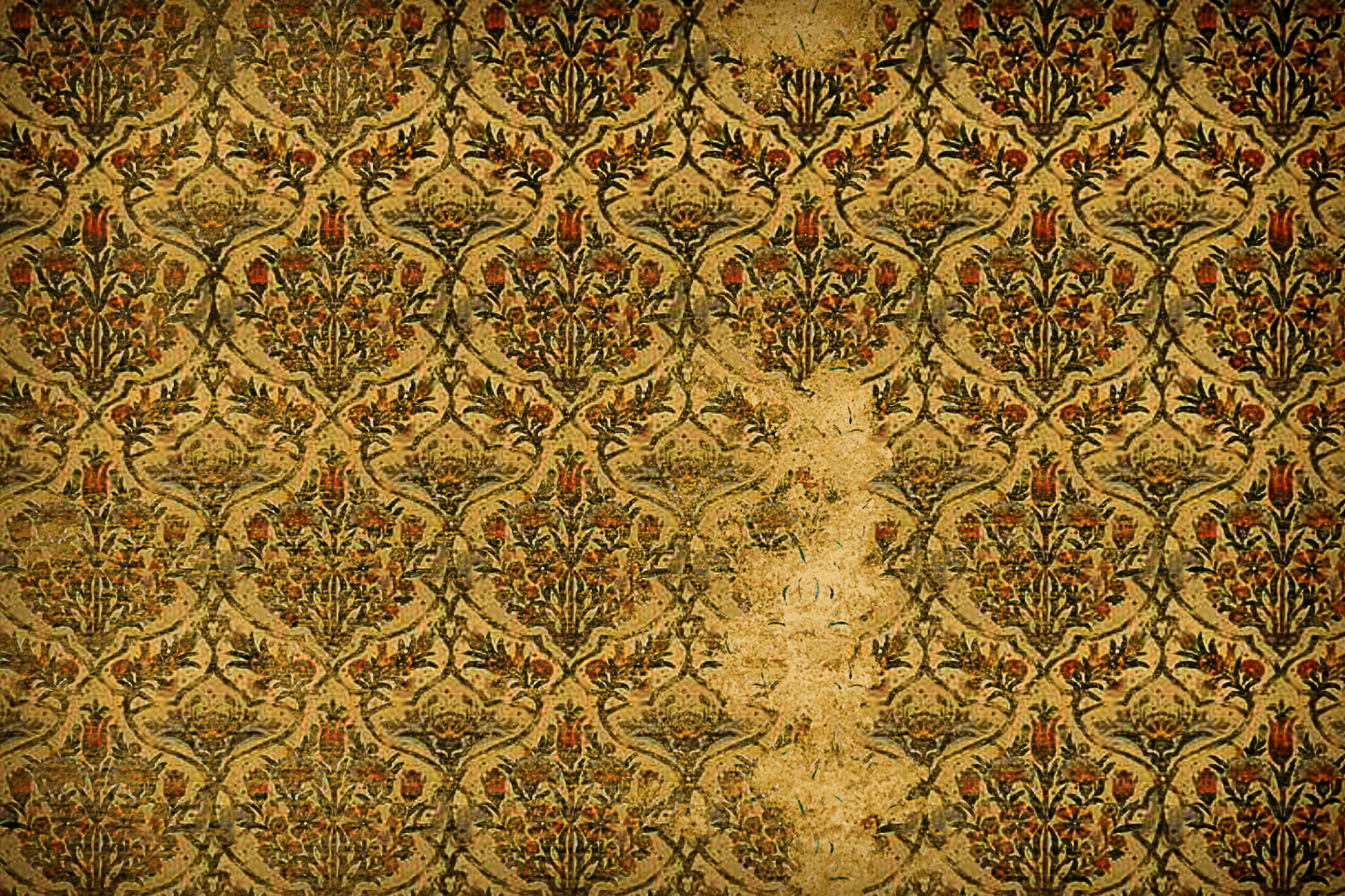 Grungy French Wallpaper Textures