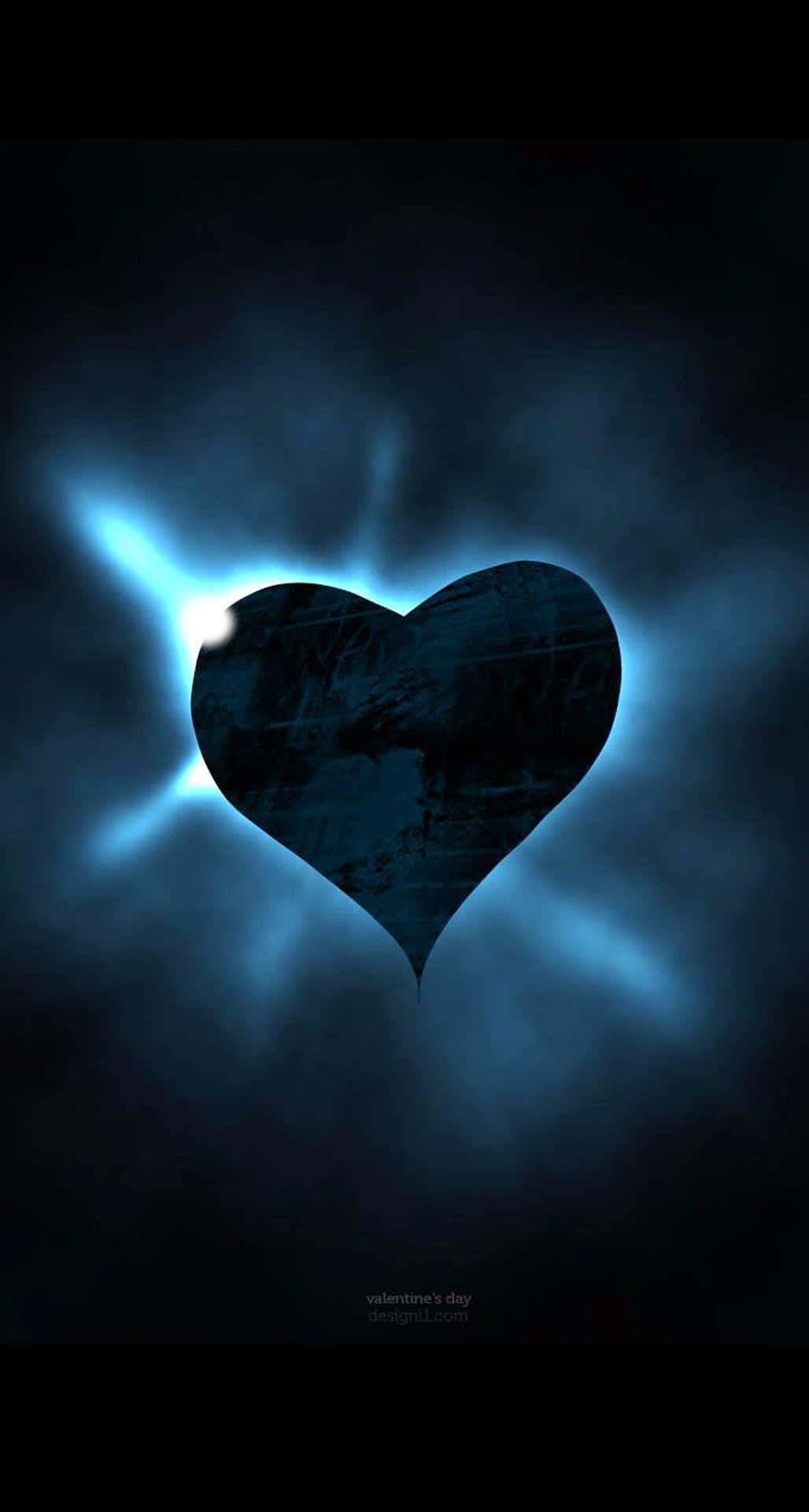 Blue Hearts Wallpaper