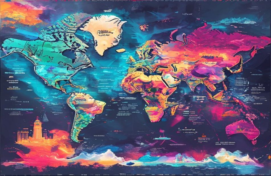 World Map Hd Wallpaper