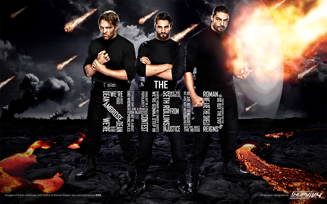 The Shield Wwe Photos Wallpaper