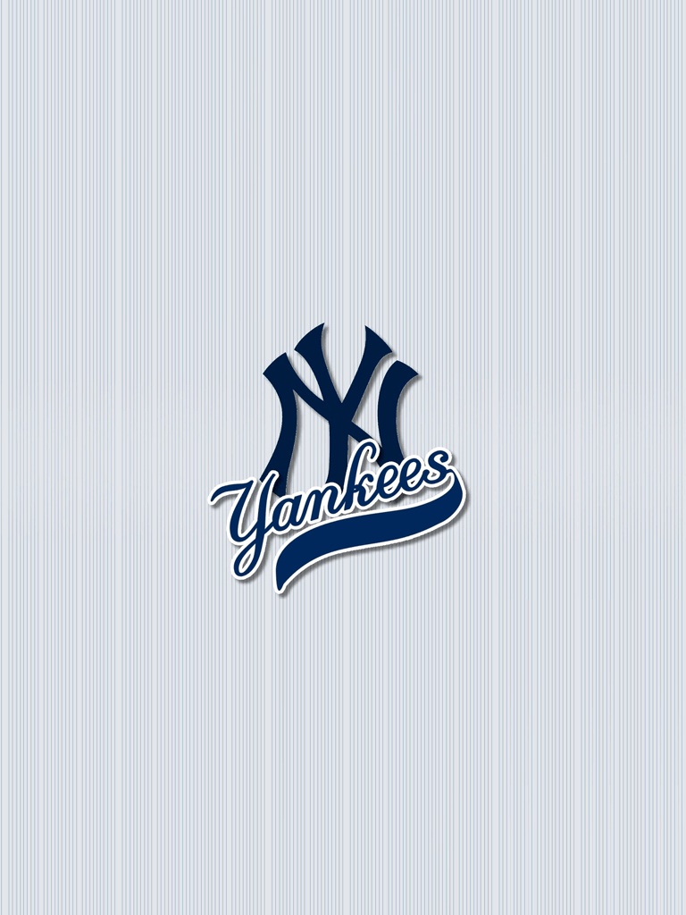 New York Yankees Logo iPad Wallpaper Background