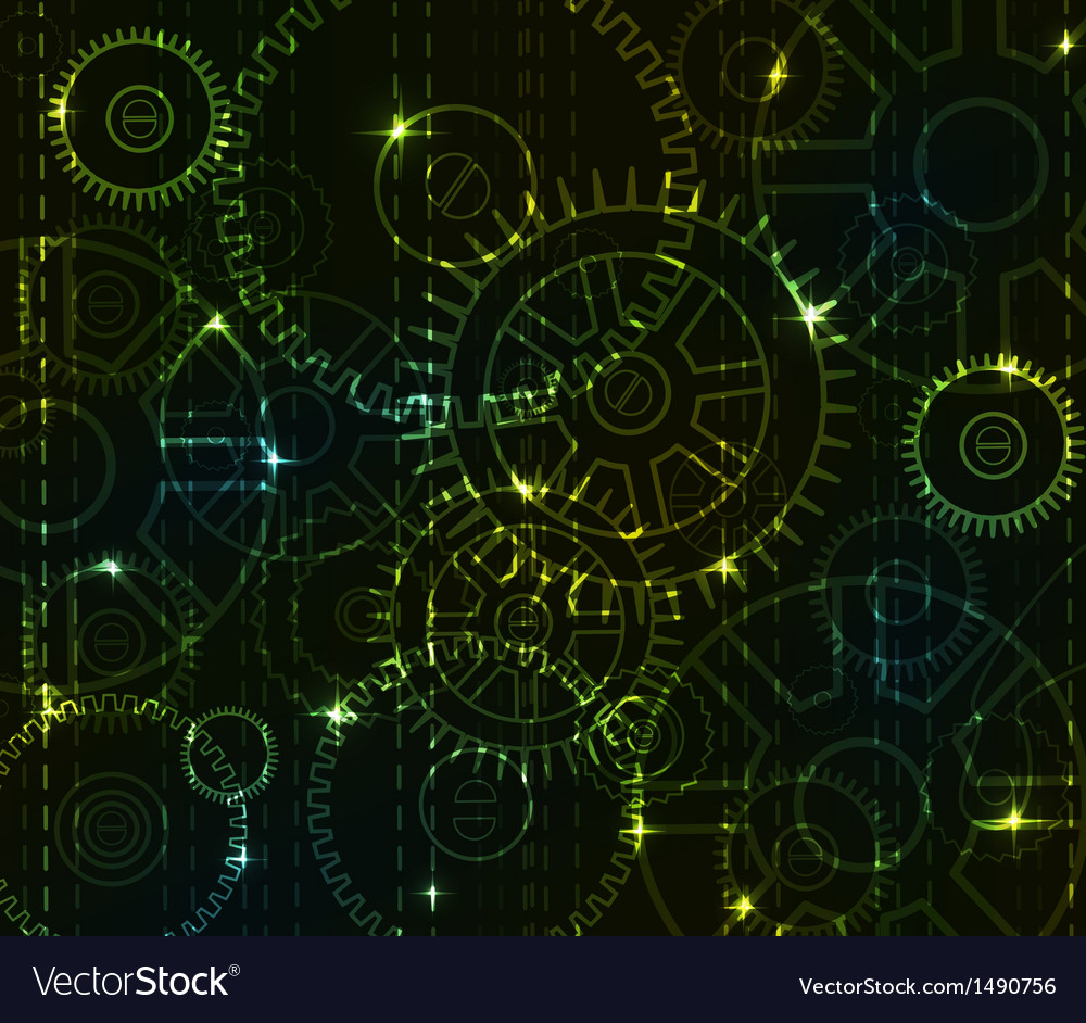 Mechanical Background Royalty Vector Image