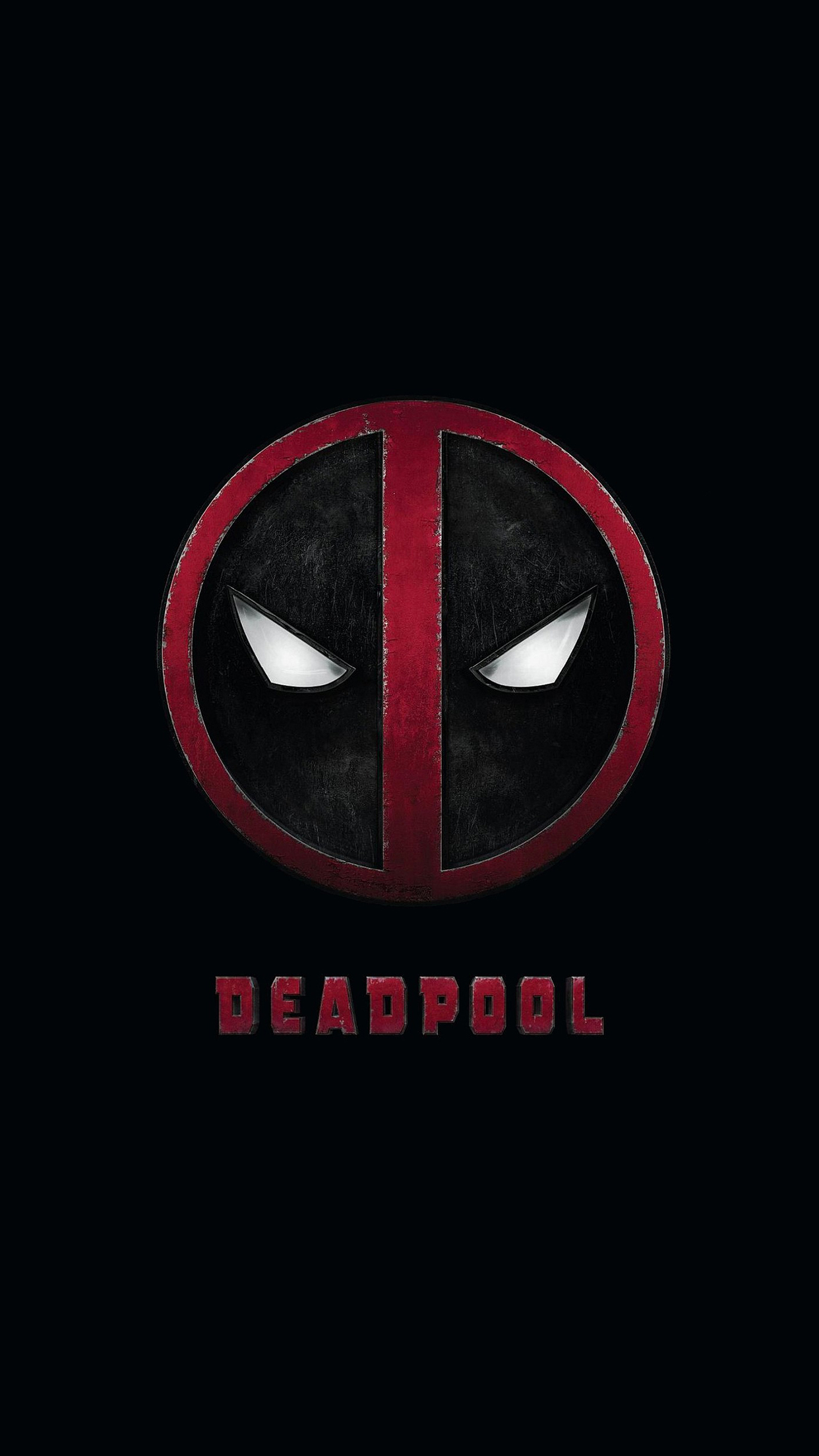 Deadpool Logo 3wallpaper iPhone Parallax Les Wallpaper Du