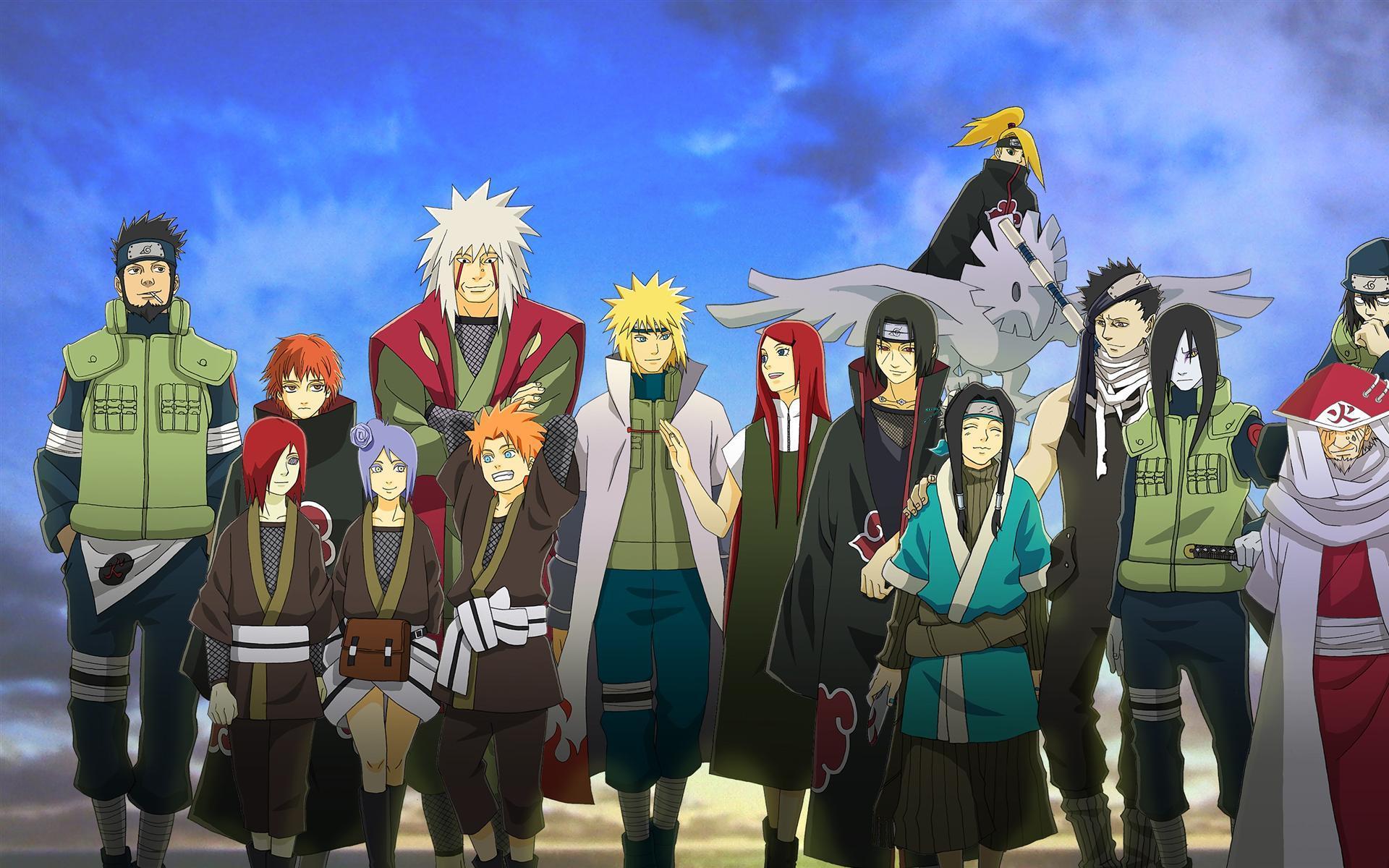 Naruto Characters Wallpaper