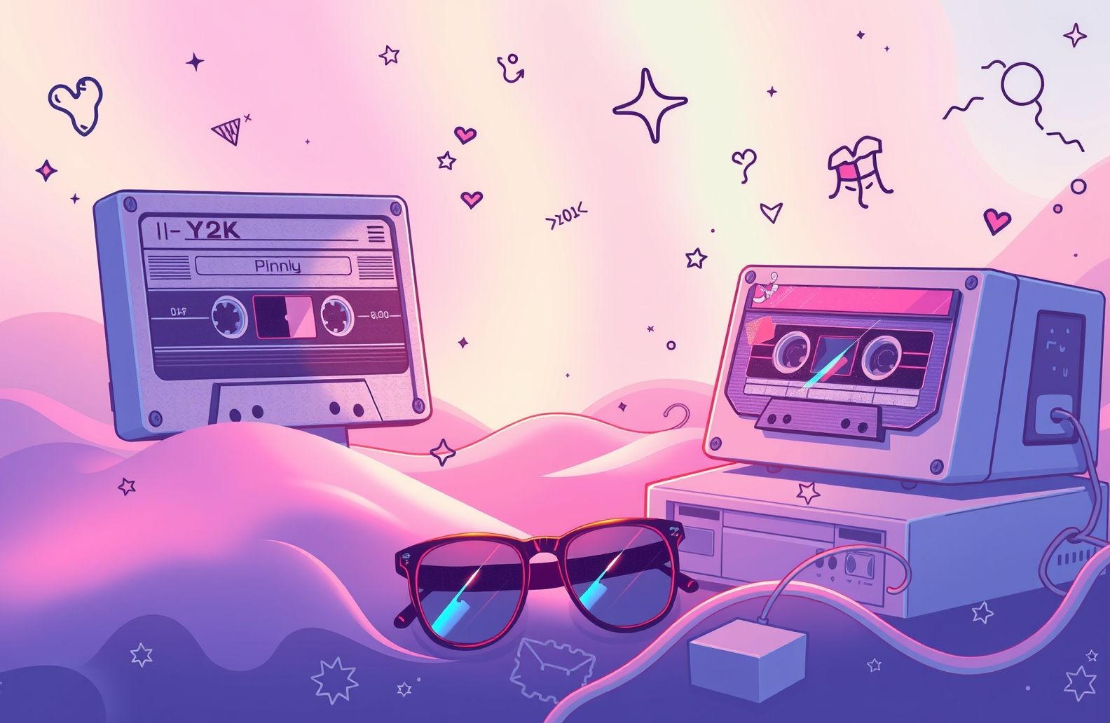 Indie Y2k Wallpaper