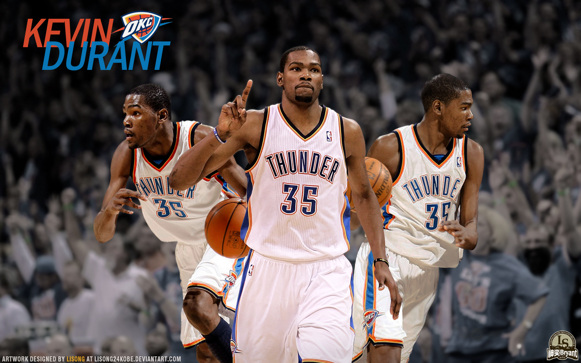 Kevin Durant Background Wallpaper