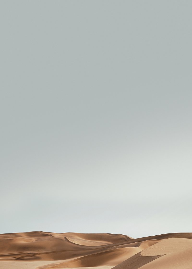 Aesthetic Desert Background Design Wallpaper