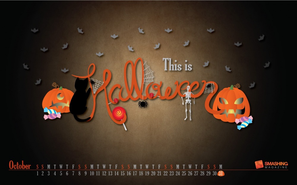 Halloween Wallpaper Scary Monsters Pumpkins And Zombies