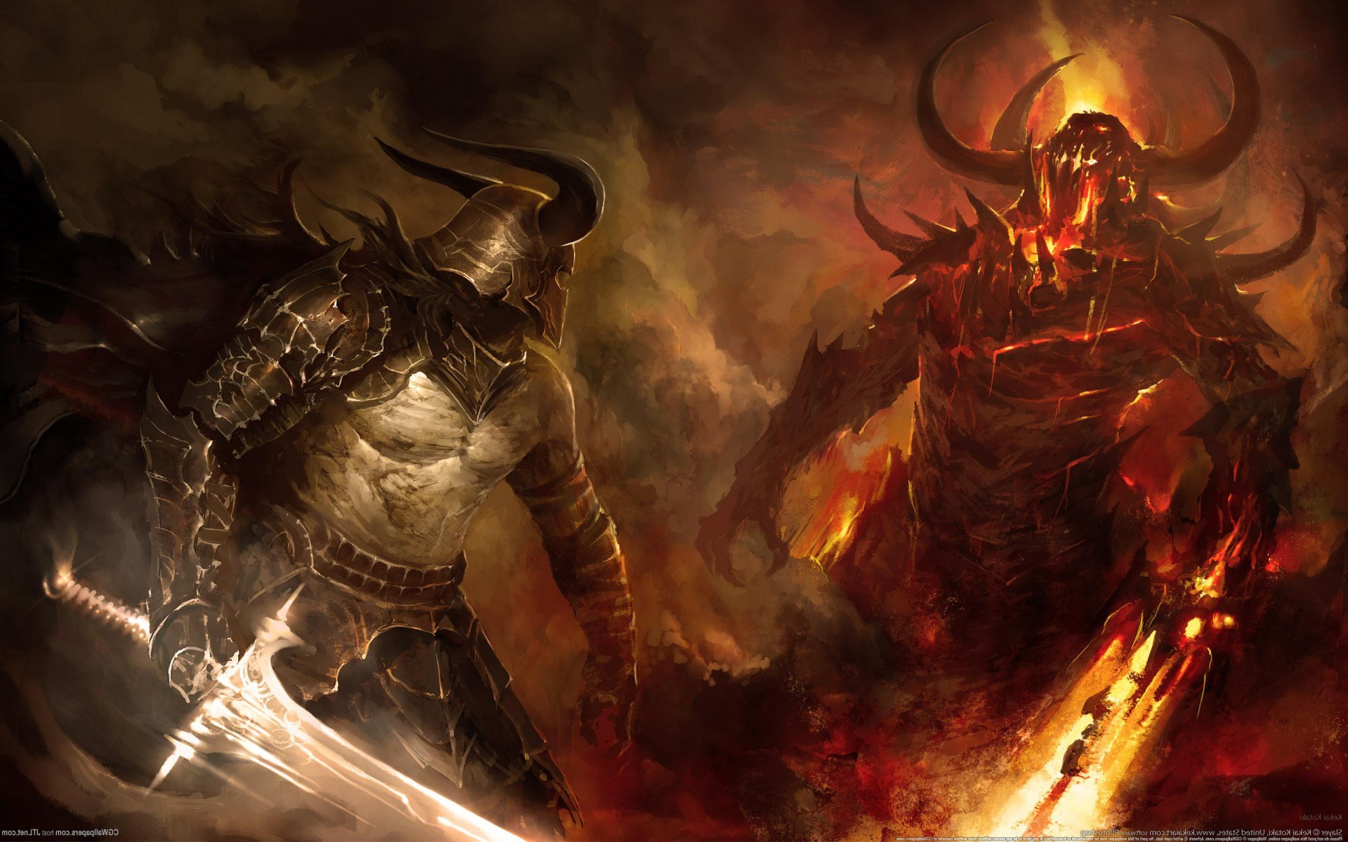 Anime Fighting Wallpaper
