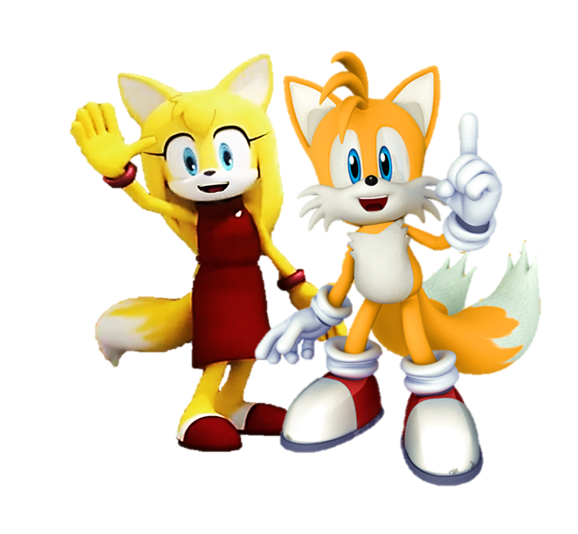 Miles Tails Prower Image And Zooey The Fox