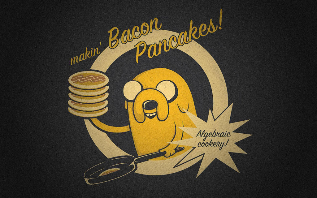 Jake The Dog Bacon Pancakes Wallpaper By Mbuchwald