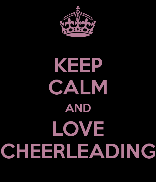 keep calm and cheer on wallpaper