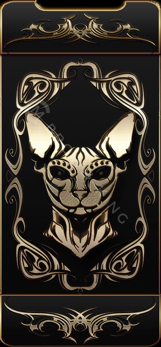 iPhone X Egyptian Cat Wallpaper Made And Designed By Me
