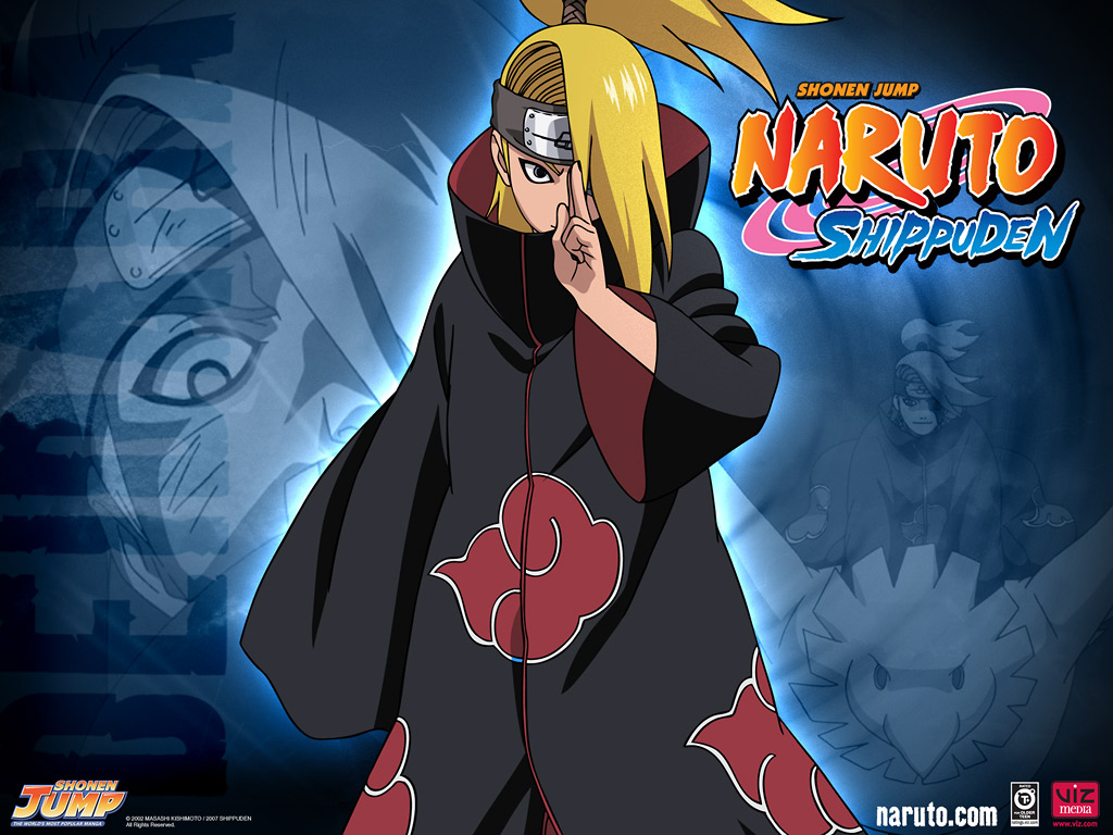 Deidara Akatsuki Naruto Shippuden Wallpaper Anime