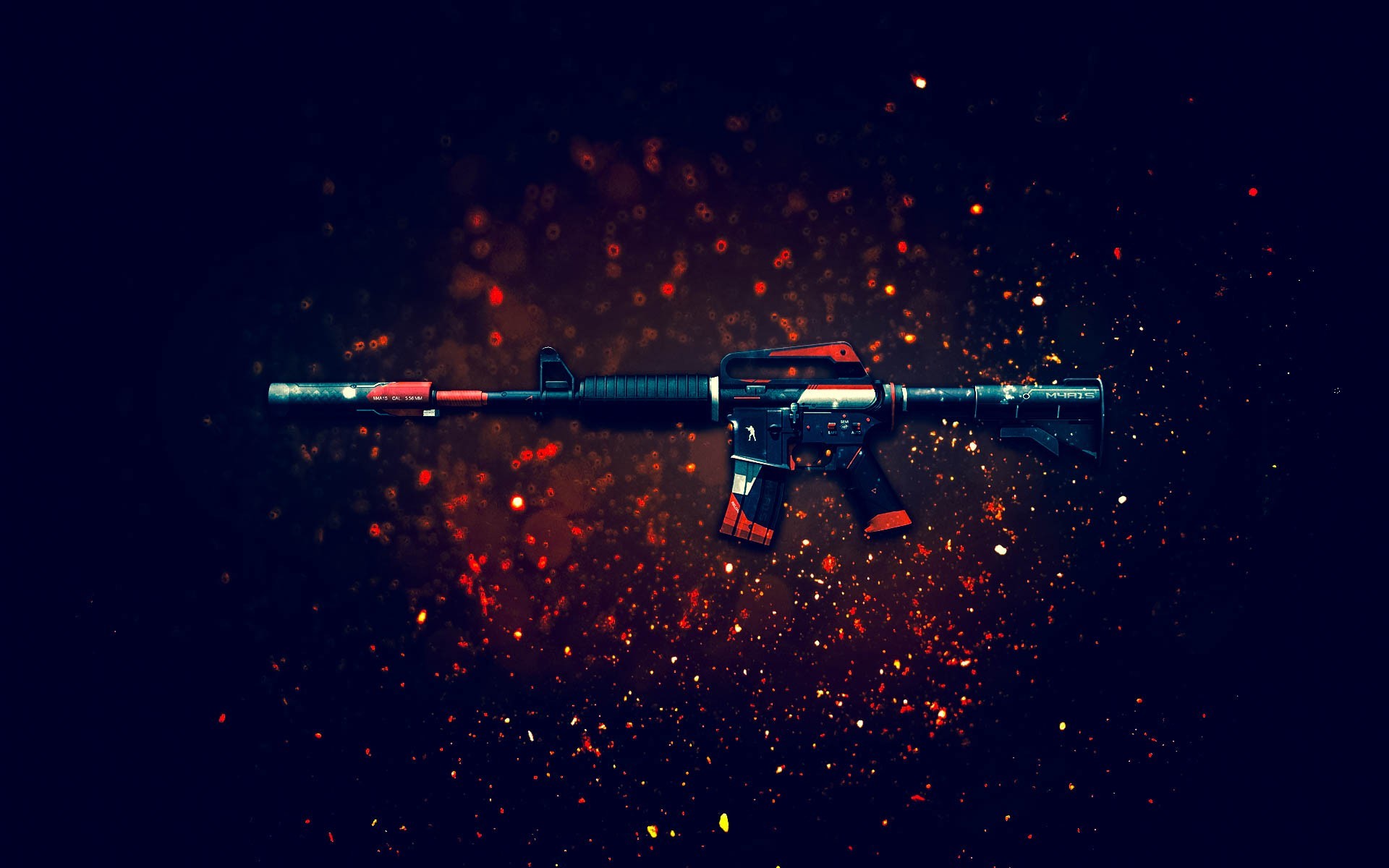 Wallpaper Assault Rifle Weapon Cs Go Background