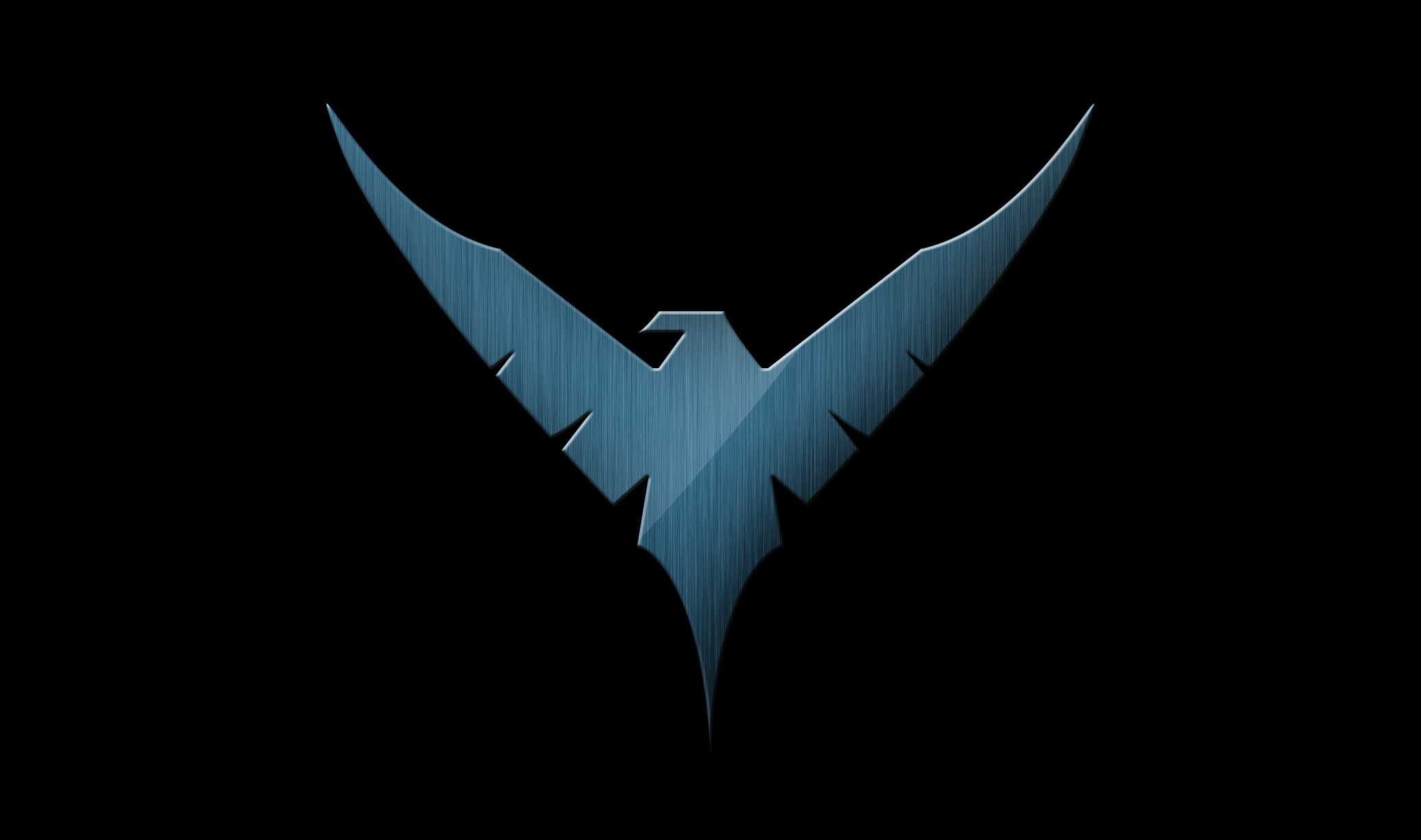 50] Nightwing Logo Wallpaper on