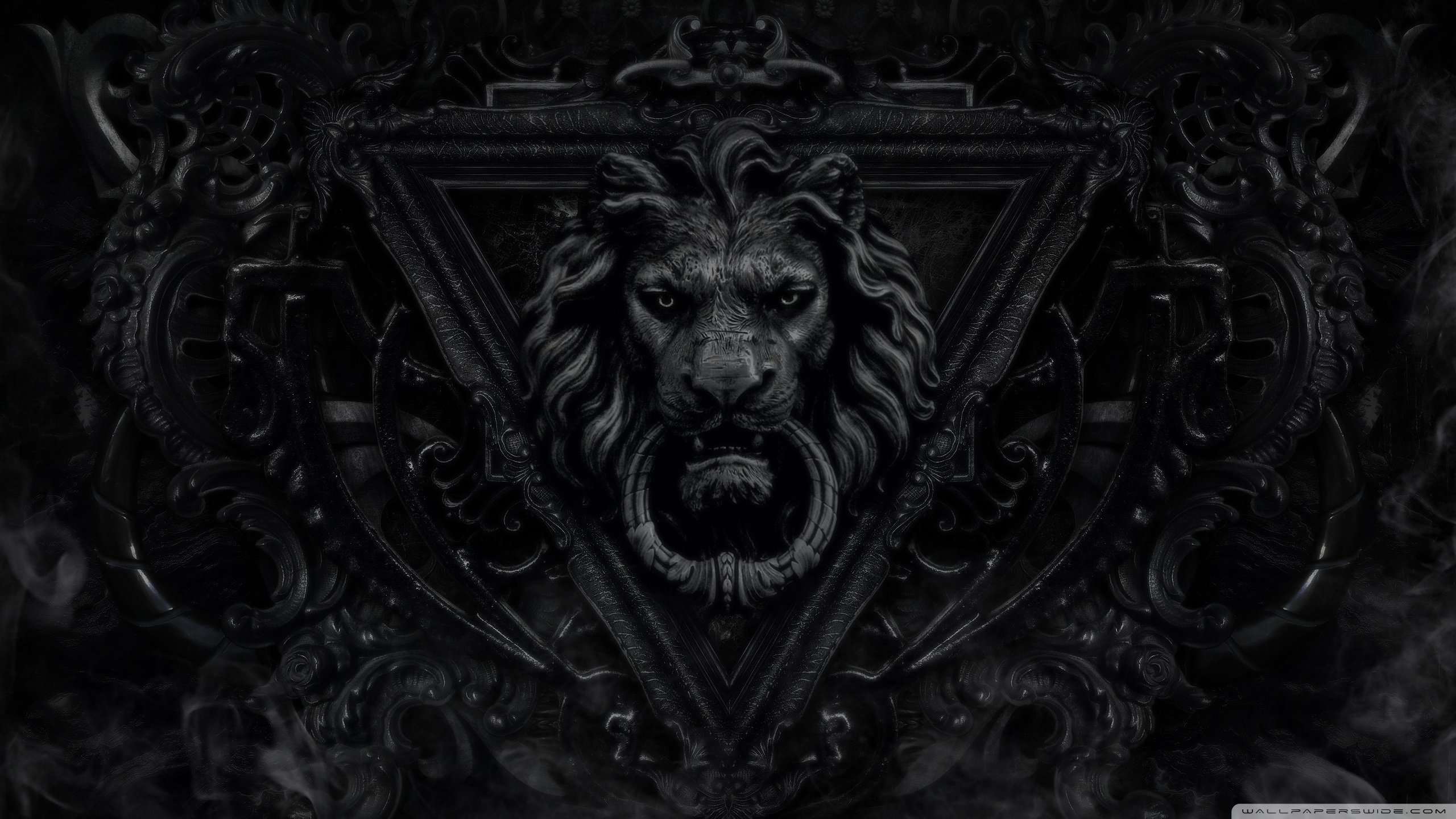 Dark Gothic Lion Ultra HD Desktop Background Wallpaper For 4k UHD