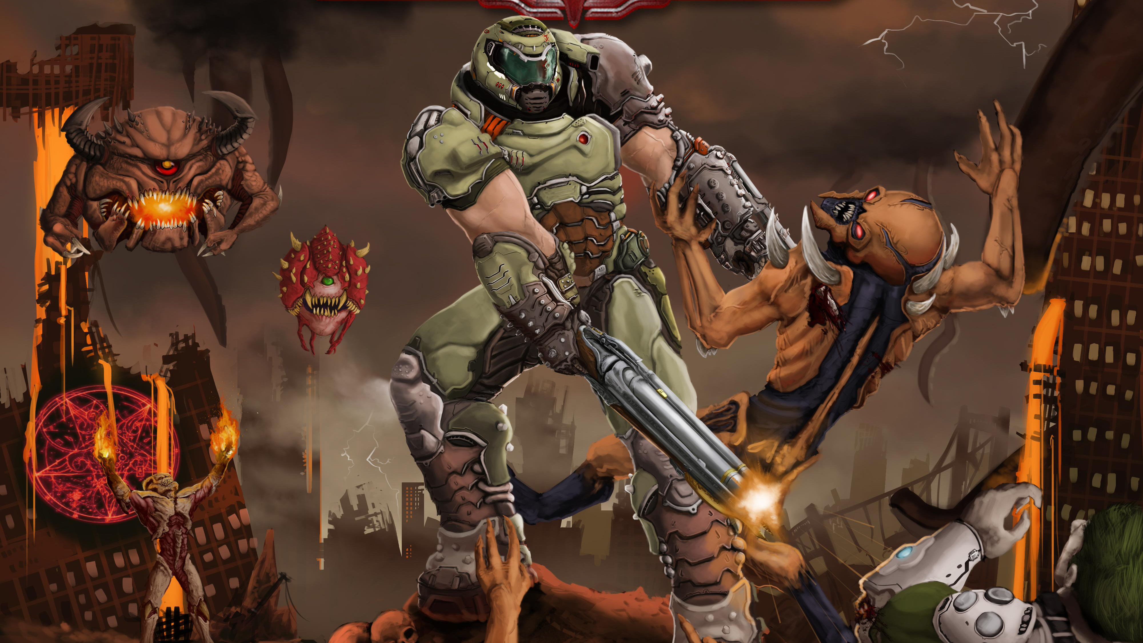 Doom Eternal 4k Wallpaper HD Games Image