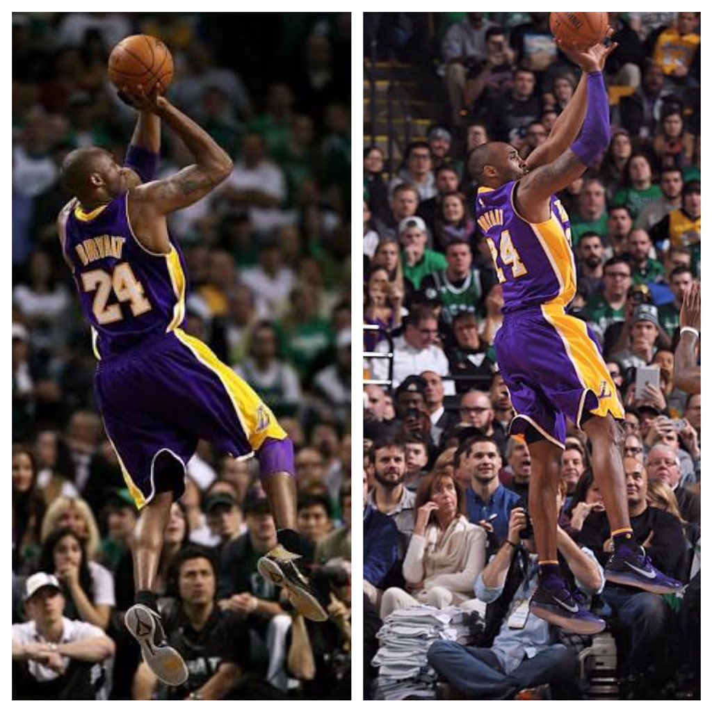 Lakersnation Ph On Kobe S Fadeaway Years Ago Vs Boston
