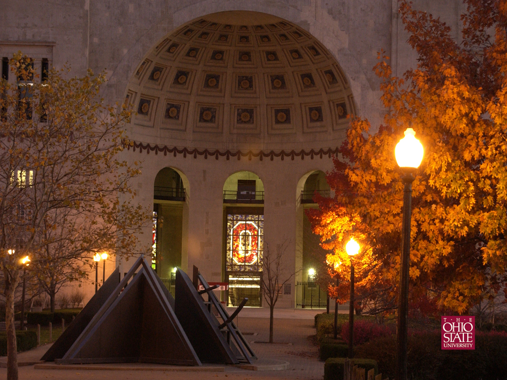 Free download wallpaper Ohio Stadium Ohio Stadium at Night Full Screen
