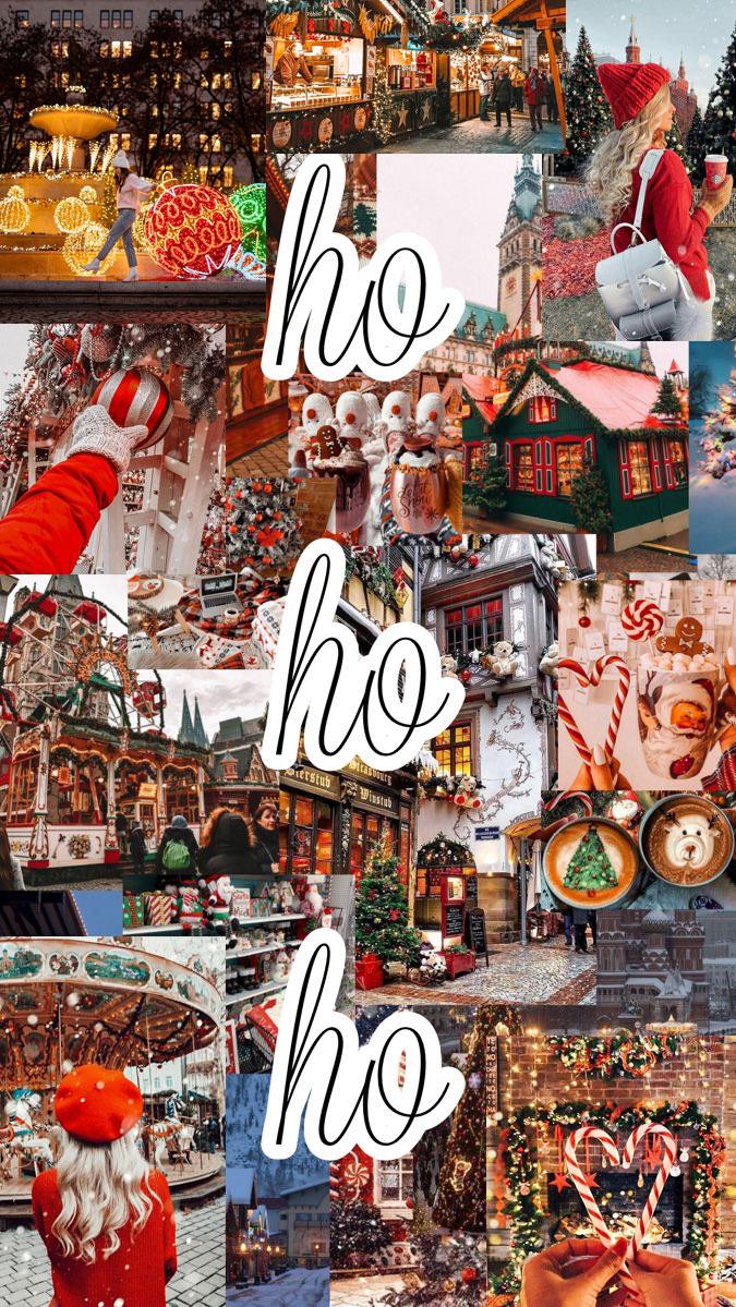  Christmas Collage Aesthetic Ideas Ho Ho Ho Fab Mood