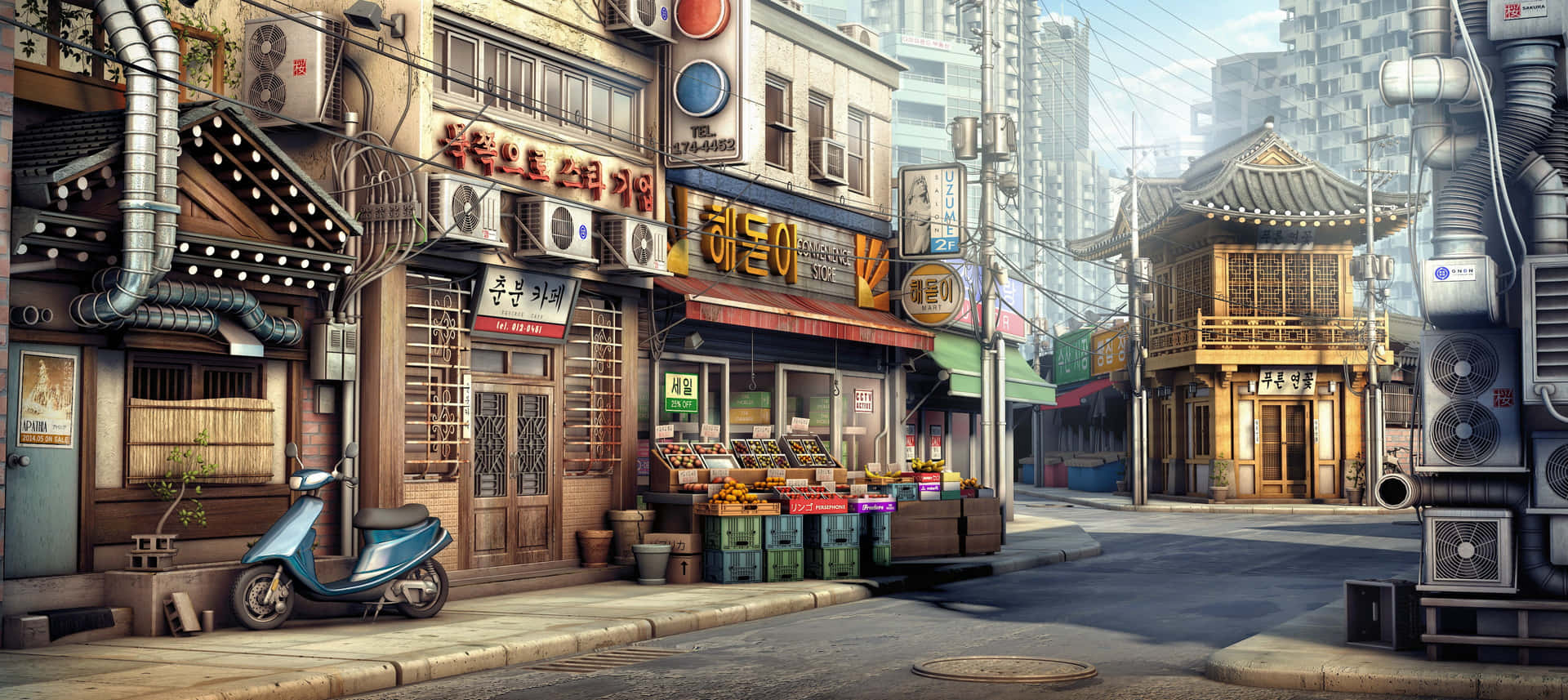 Korean Aesthetic Desktop Wallpaper