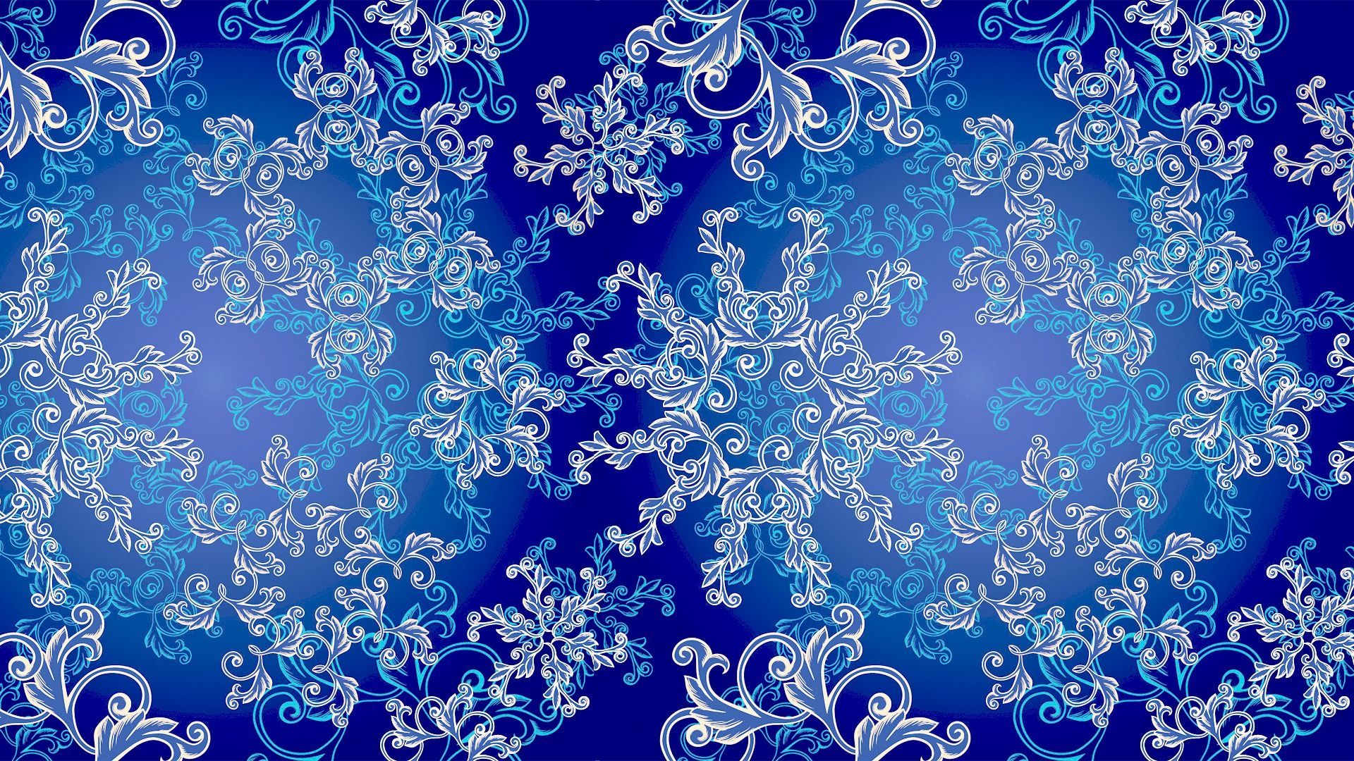 Snowflake Pattern Wallpaper