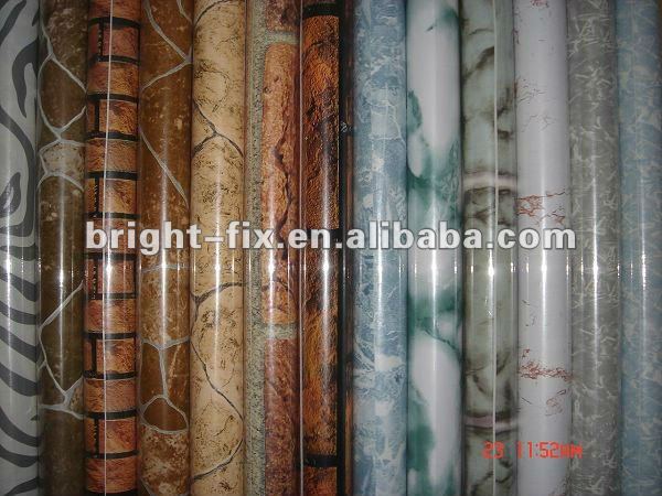 Flowers Pattern Self Adhesive Film Foil Vinyl Wall Paper Contact