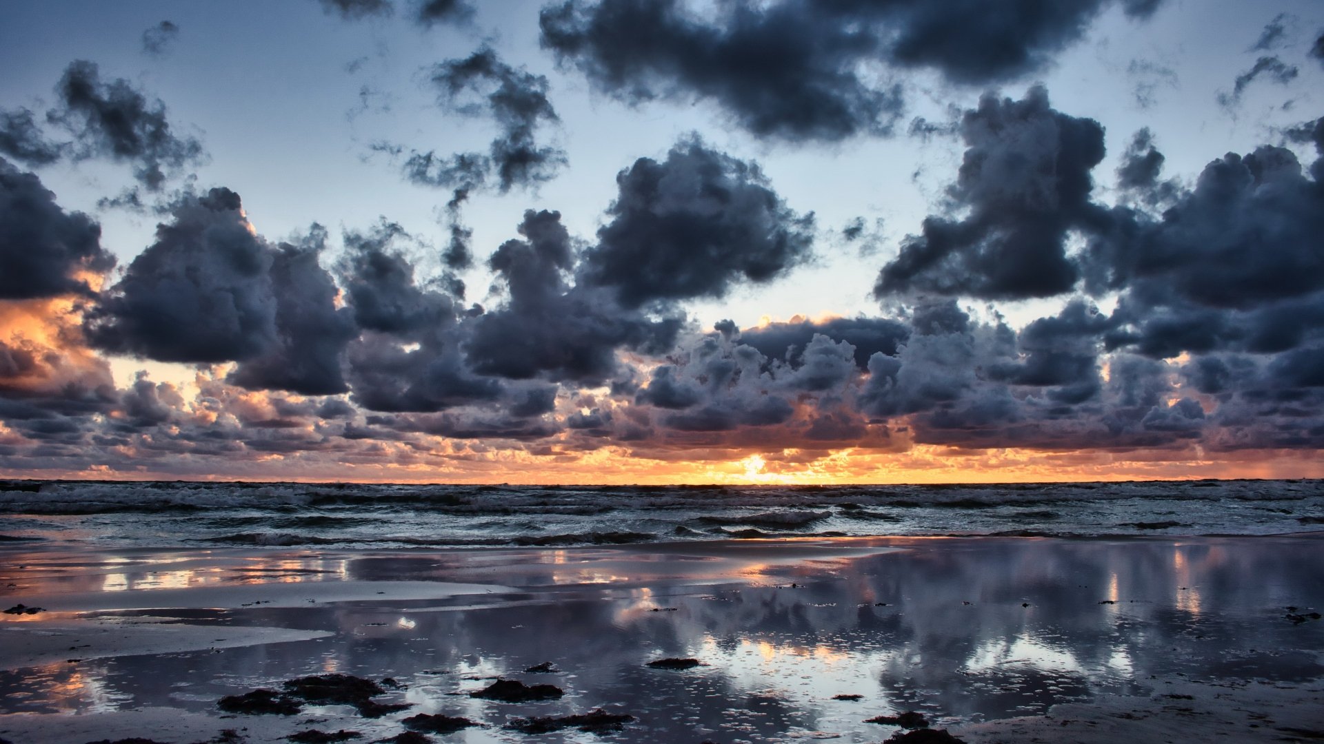 Horizon Cloud Nature Ocean 4k Ultra HD Wallpaper
