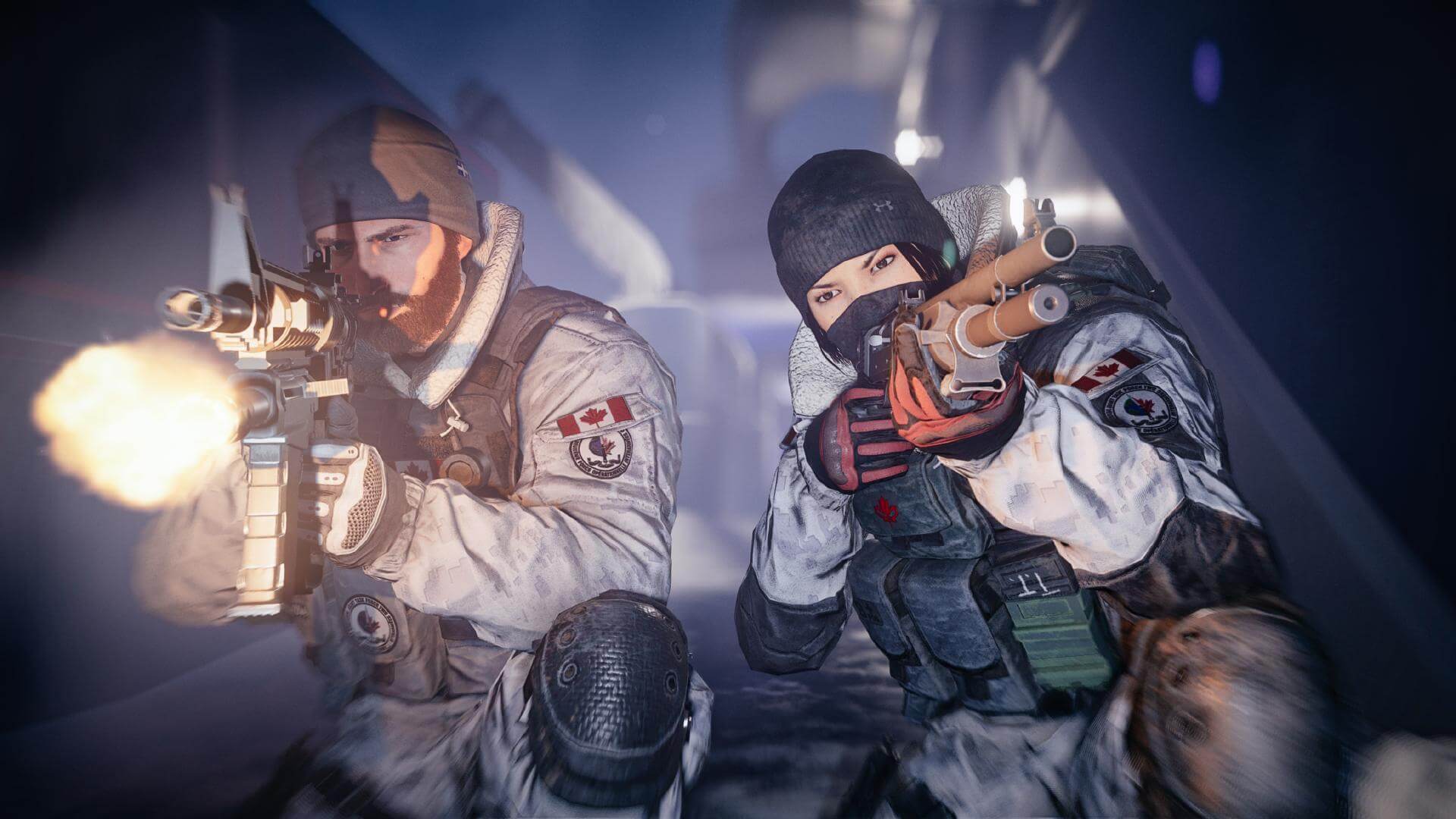 Rainbow Six Siege Black Ice Firing Wallpaper HD Games 4k