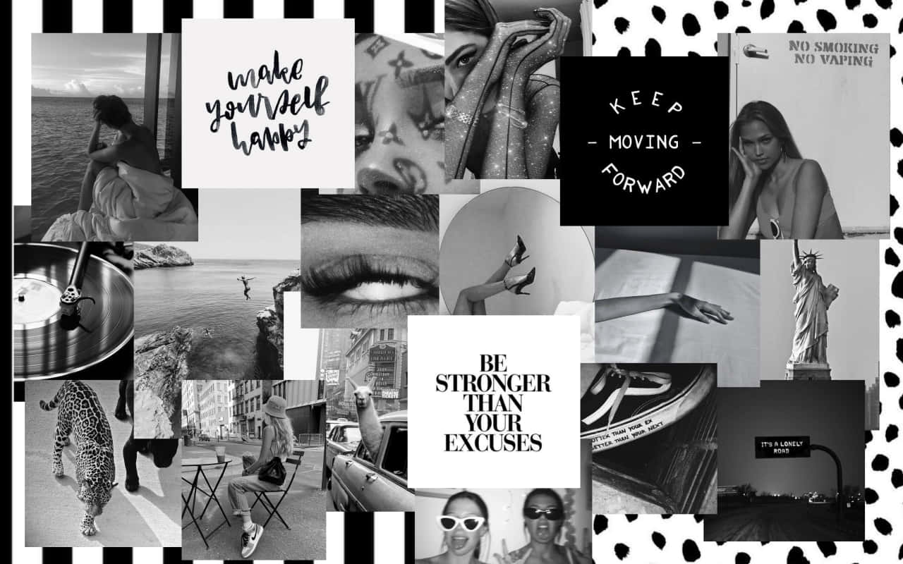 Collage Aesthetic Desktop Wallpaper