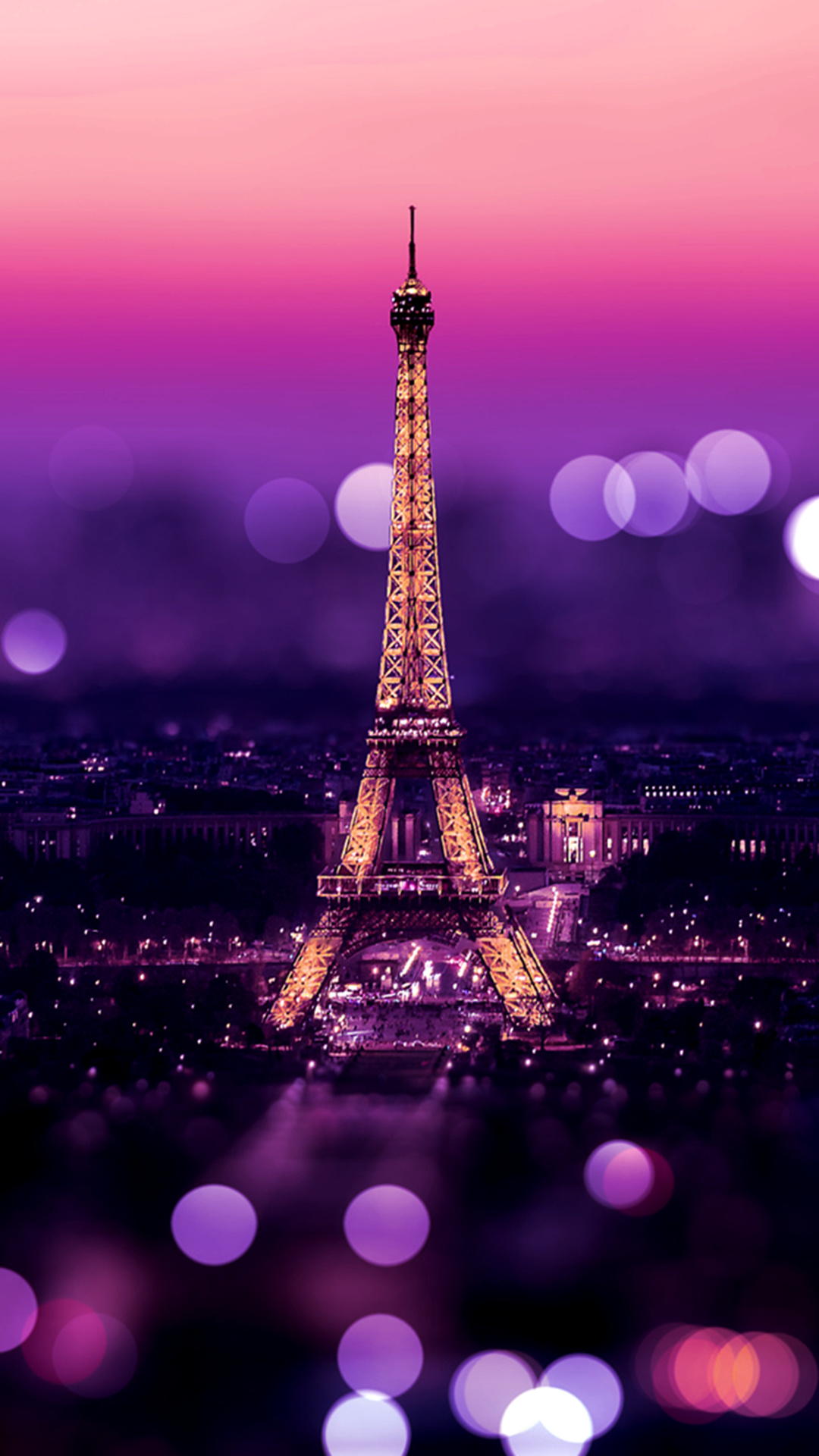 Sparkling Paris City Mobile HD Wallpaper Vactual Papers
