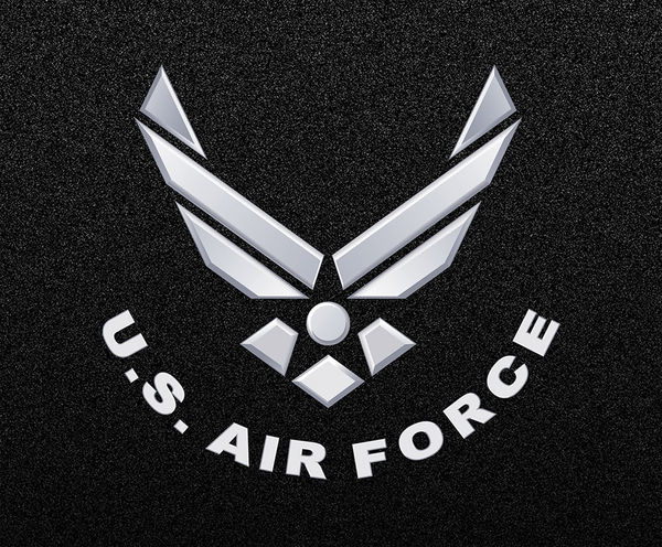 Black Us Air Force Logo Usaf blkjpg