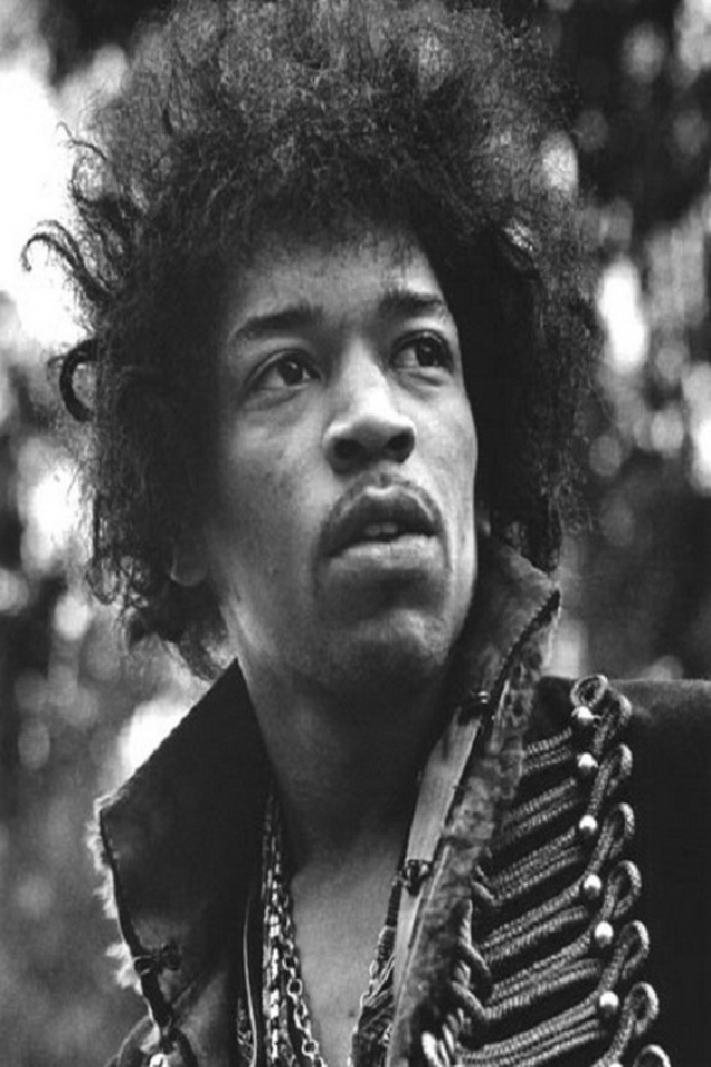 Jimi Hendrix iPhone Wallpaper Photo