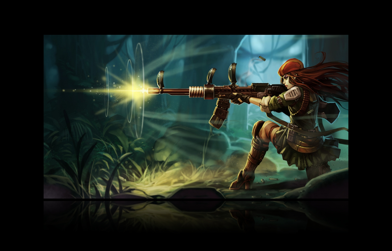 League Of Legends Resistance Caitlyn Wallpaper By