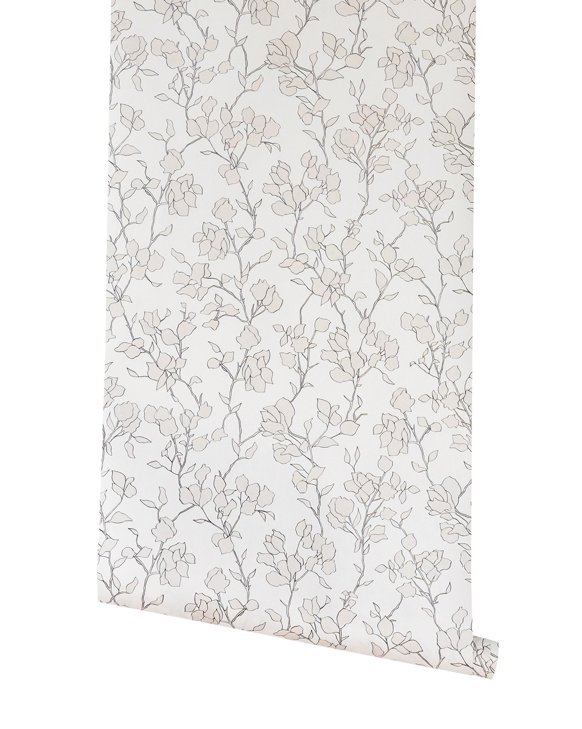 Blair Sketched Floral Wallpaper Mcgee Co