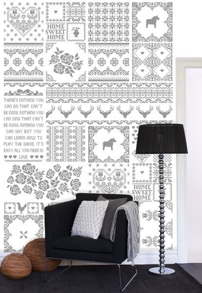 Scandinavian Wallpaper D Cor Home Details