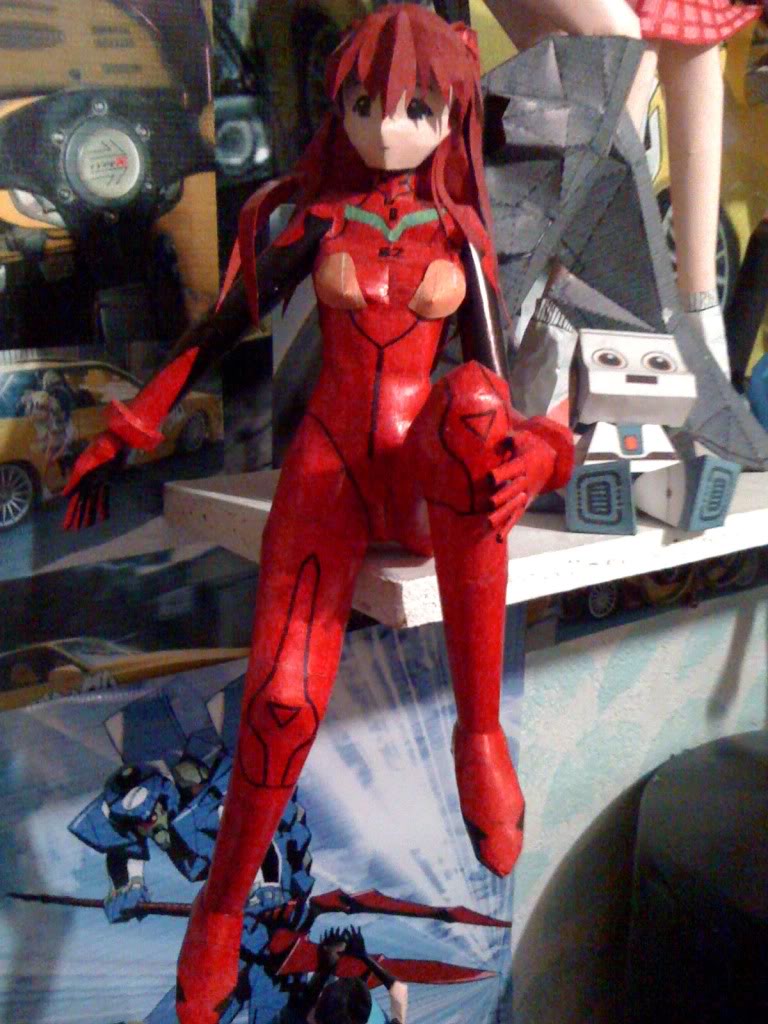 Asuka Langley Papercraft Graphics Pictures Image For Myspace