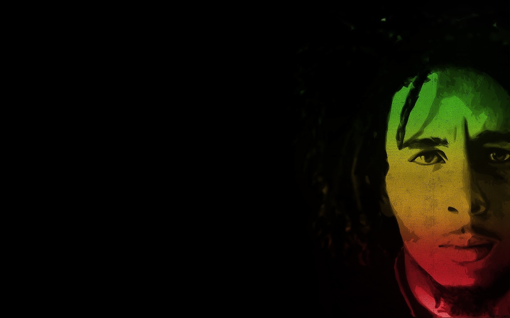 Jamaica Bob Marley Rasta Reggae Wallpaper Art HD
