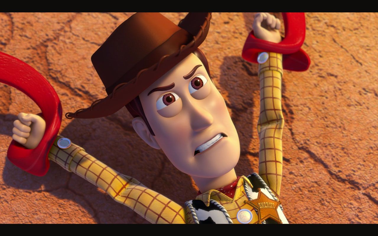 Woody Hands Tied Wallpaper Toy Story