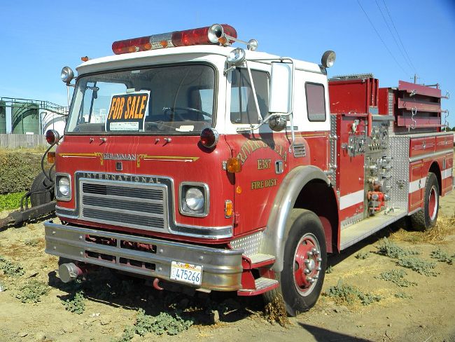 Fire Trucks Sale Antique Engine Pierce