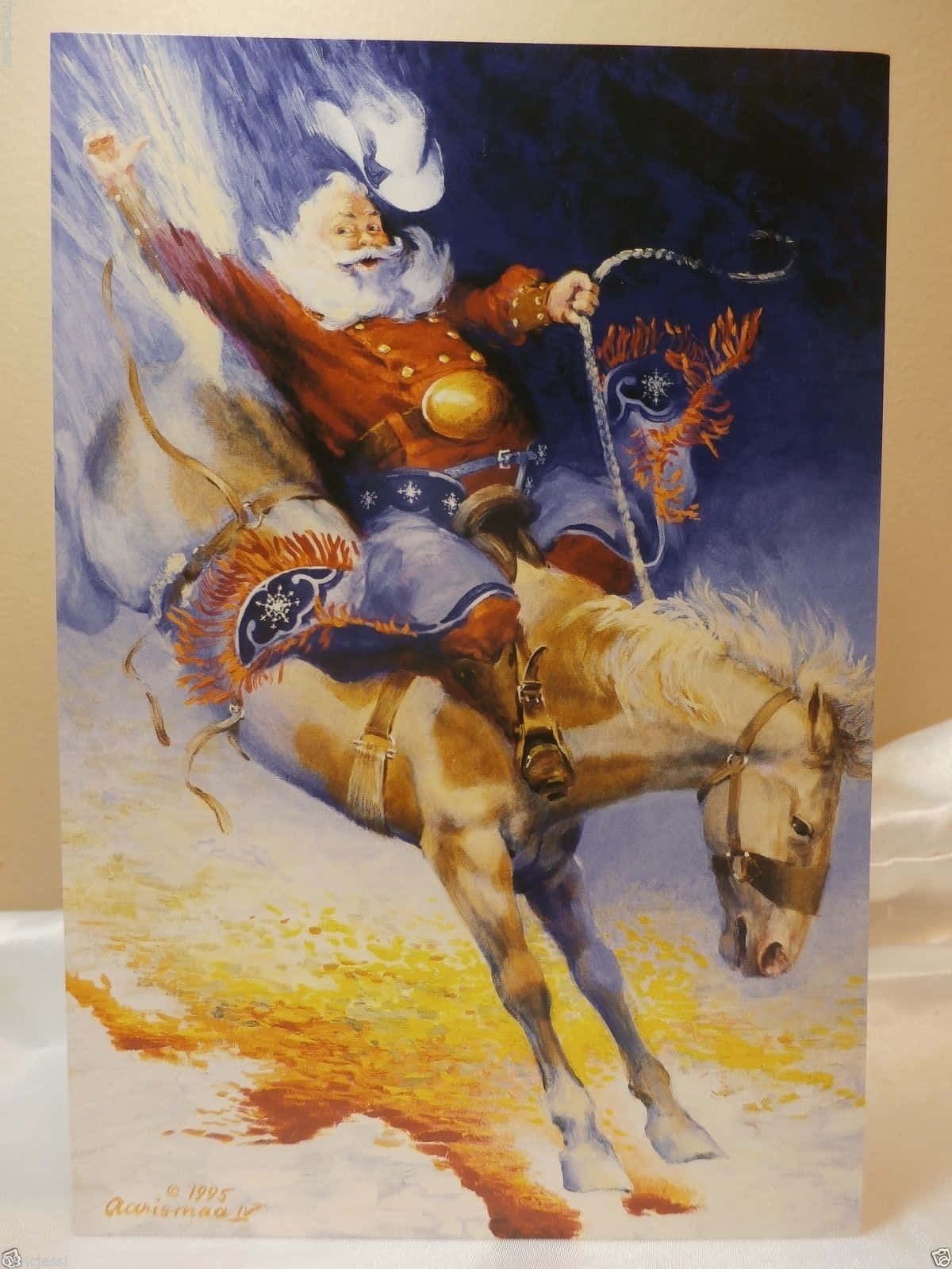 Cowboy Christmas Wallpaper