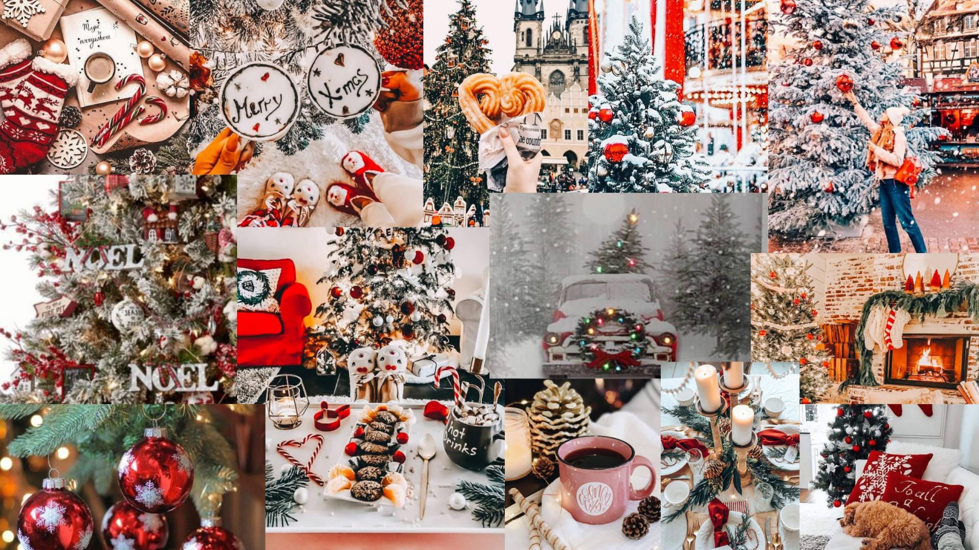  Christmas Collage Wallpapers