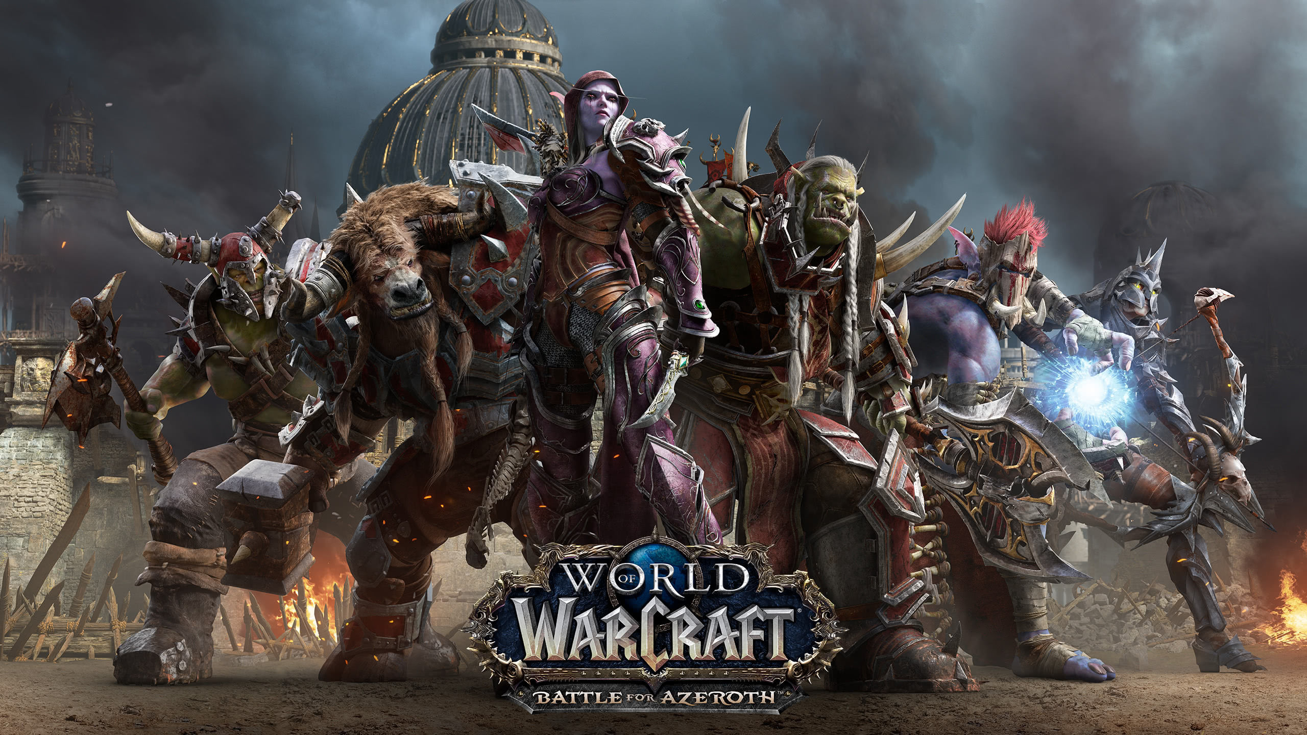 World Of Warcraft Battle For Azeroth Horrde WqHD 1440p Wallpaper