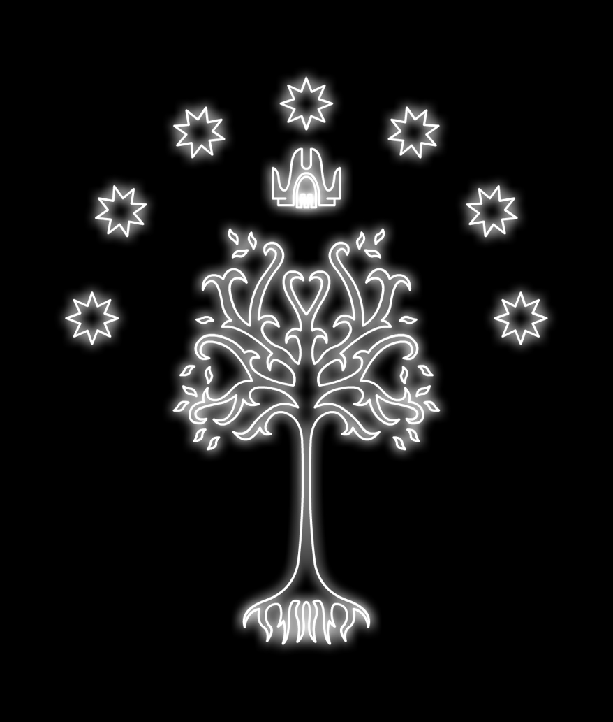 The White Tree Of Gondor By Funessen