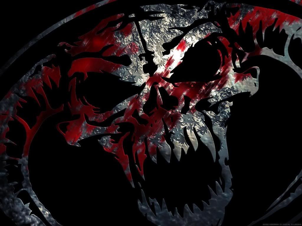 Hells Skull Wallpaper Desktop Background