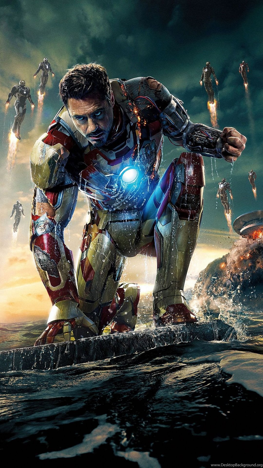 Cool Iron Man iPhone 6s Wallpaper HD Desktop Background